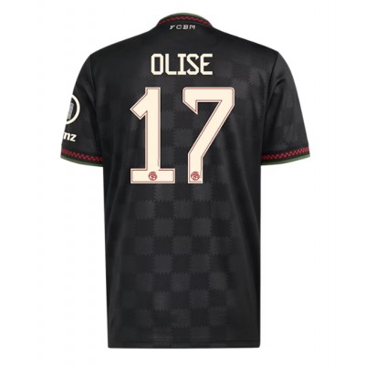 Moški Nogometni dresi Bayern Munich Michael Olise #17 Tretji 2025-26 Kratek Rokav Moški Nogometni dresi Bayern Munich Michael Olise #17 Tretji 2025-26 Kratek Rokav